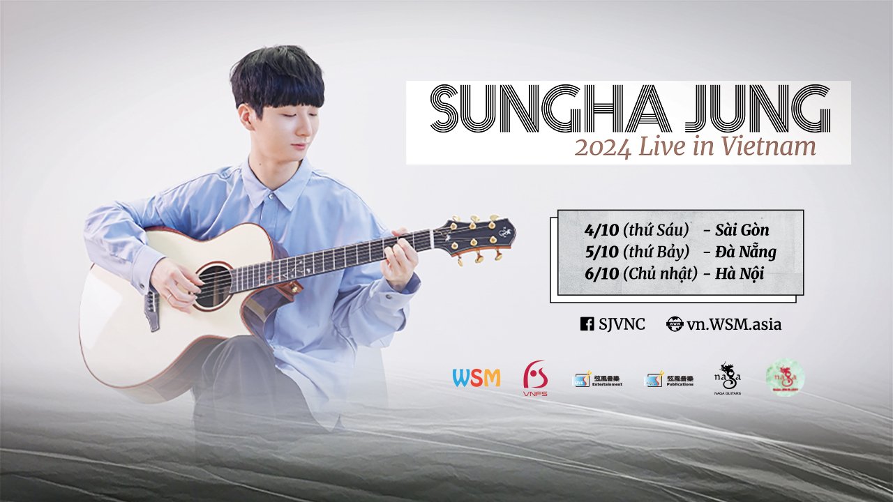 SUNGHA JUNG LIVE IN VIETNAM 2024