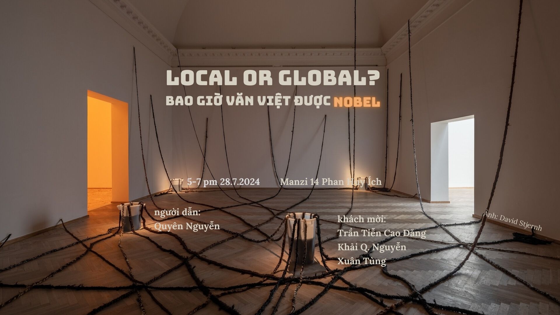 Buổi thảo luận “Local or Global?: bao giờ văn Việt được Nobel” tại Hà Nội