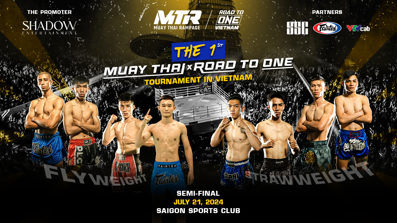 Giải Đấu MuayThai Rampage x Road To ONE: Vietnam Chính Thức Diễn Ra