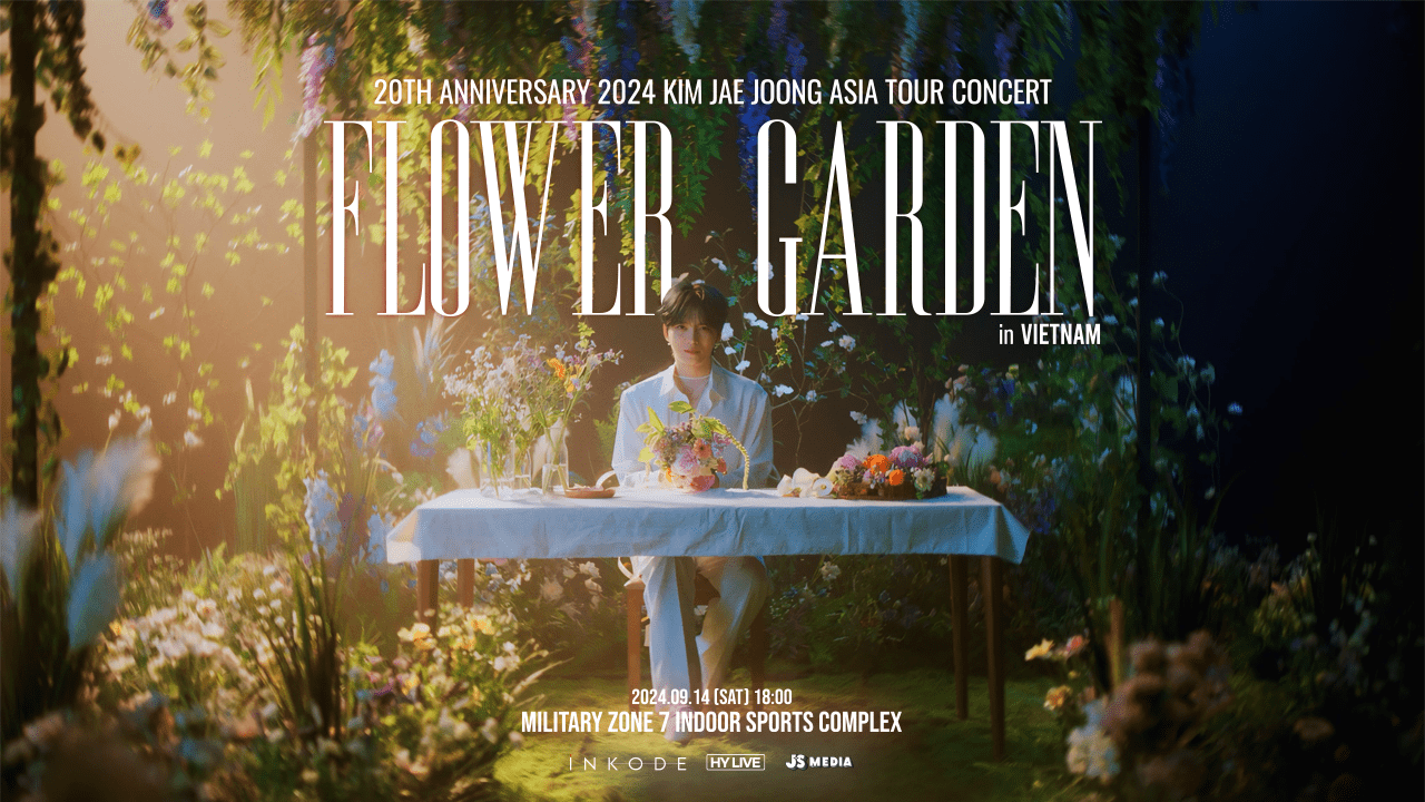 Kim Jae Joong trở lại Việt Nam với Concert “Flower Garden” – kỷ niệm 20 năm sự nghiệp